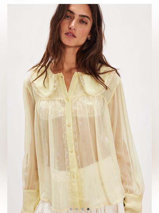 Free People Other - Free People Nigel Preston Pagen Blouse NWOT